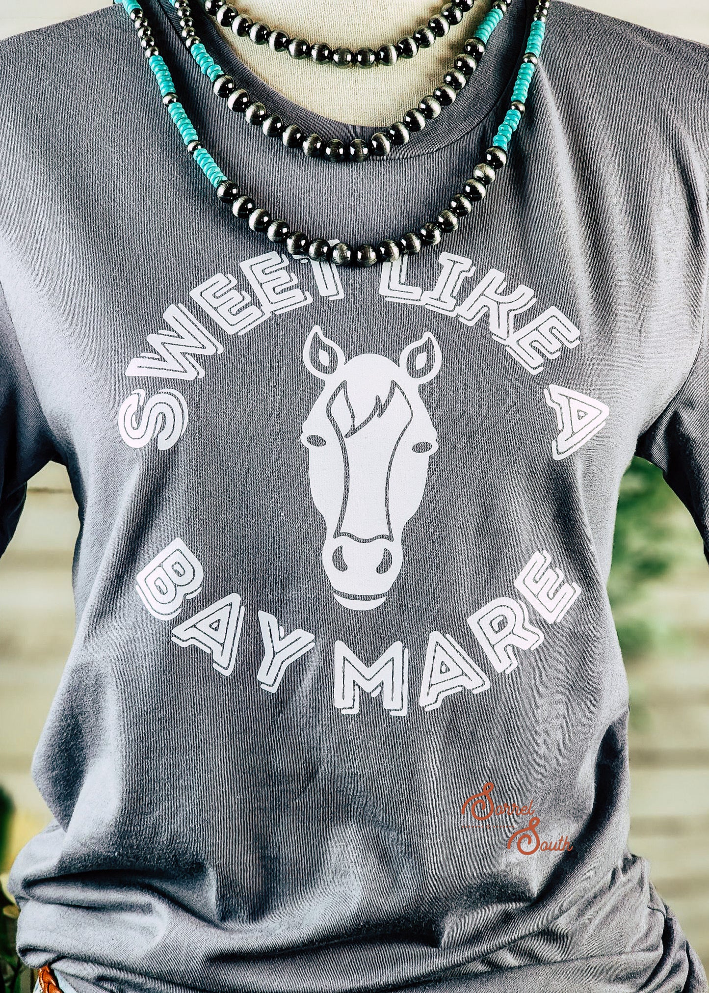 Sweet Like a Bay Mare Screenprint Transfer screenprint transfer Sorrel South