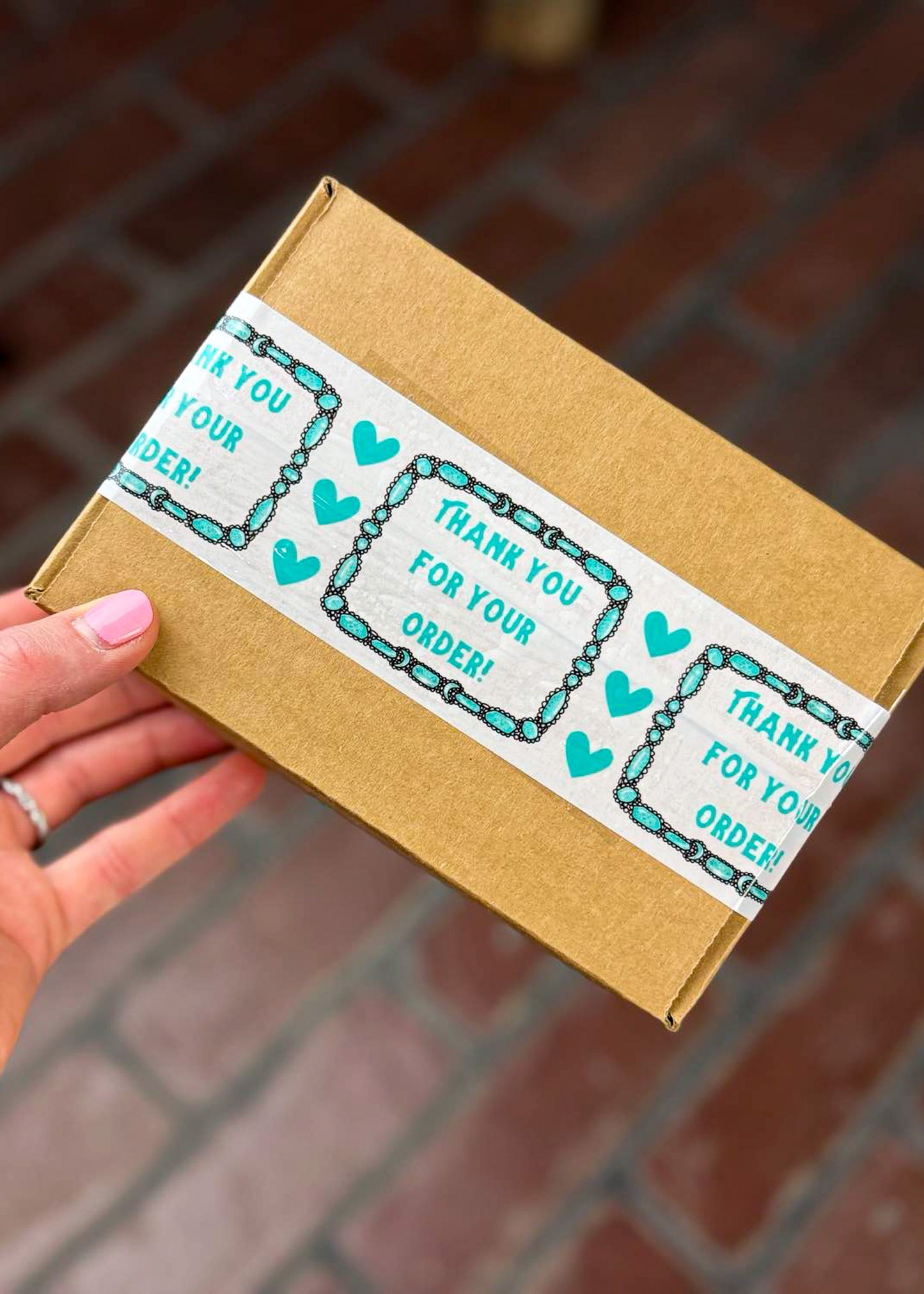 Thank You For Your Order Shipping Tape 2" x 110yard shipping tape Sorrel South