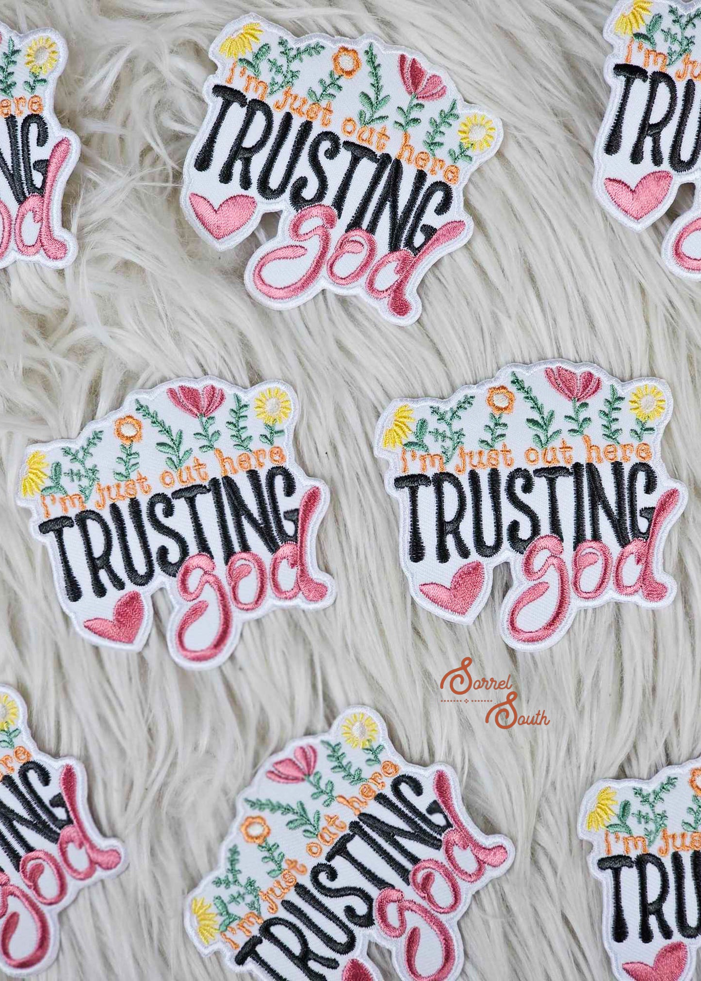Trusting God Patch adhesive patch Sorrel South