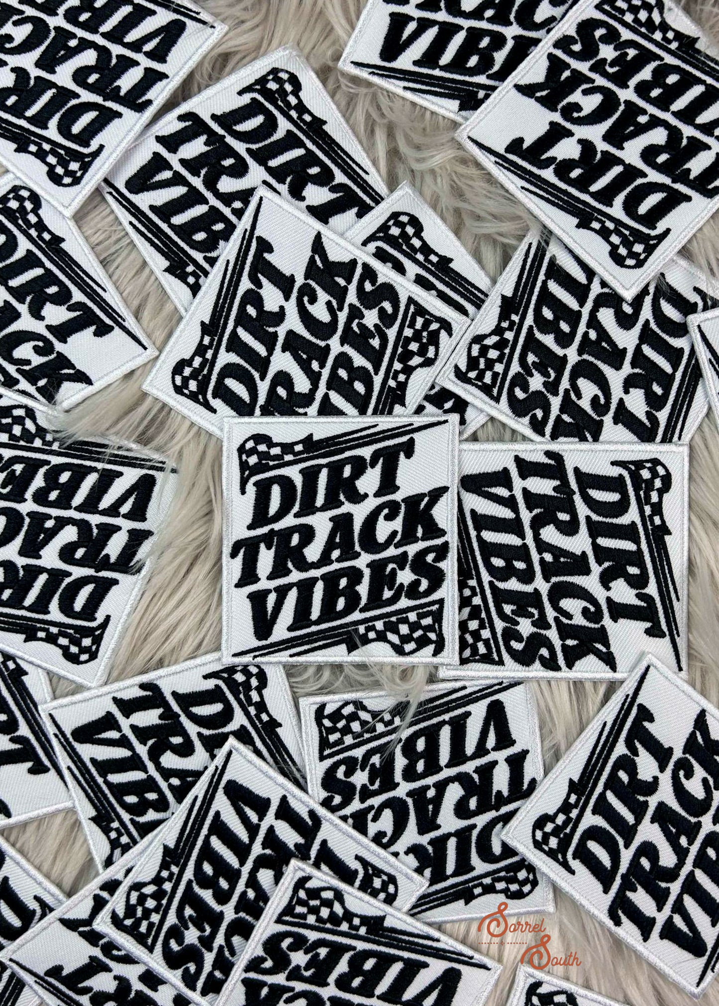 Dirt Track Vibes Patch adhesive patch Sorrel South