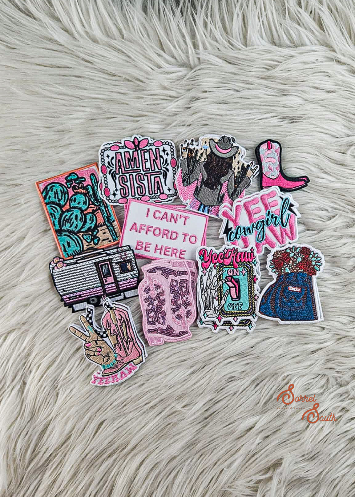 Yeehaw Patch Bundle - Pack of 22 Patch Bundles Sorrel South