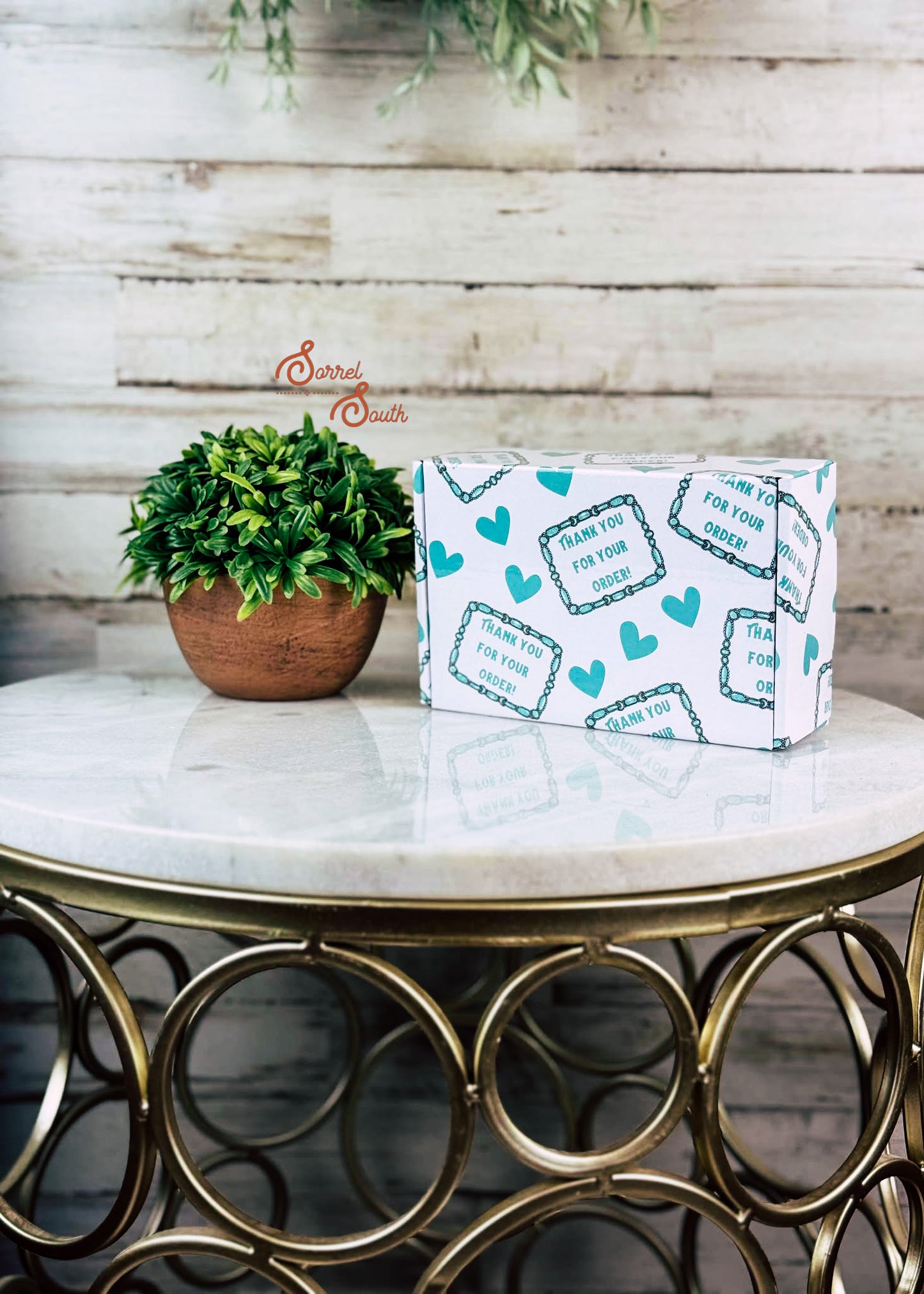 6" x 4" x 2" Thank You Buckle Boxes