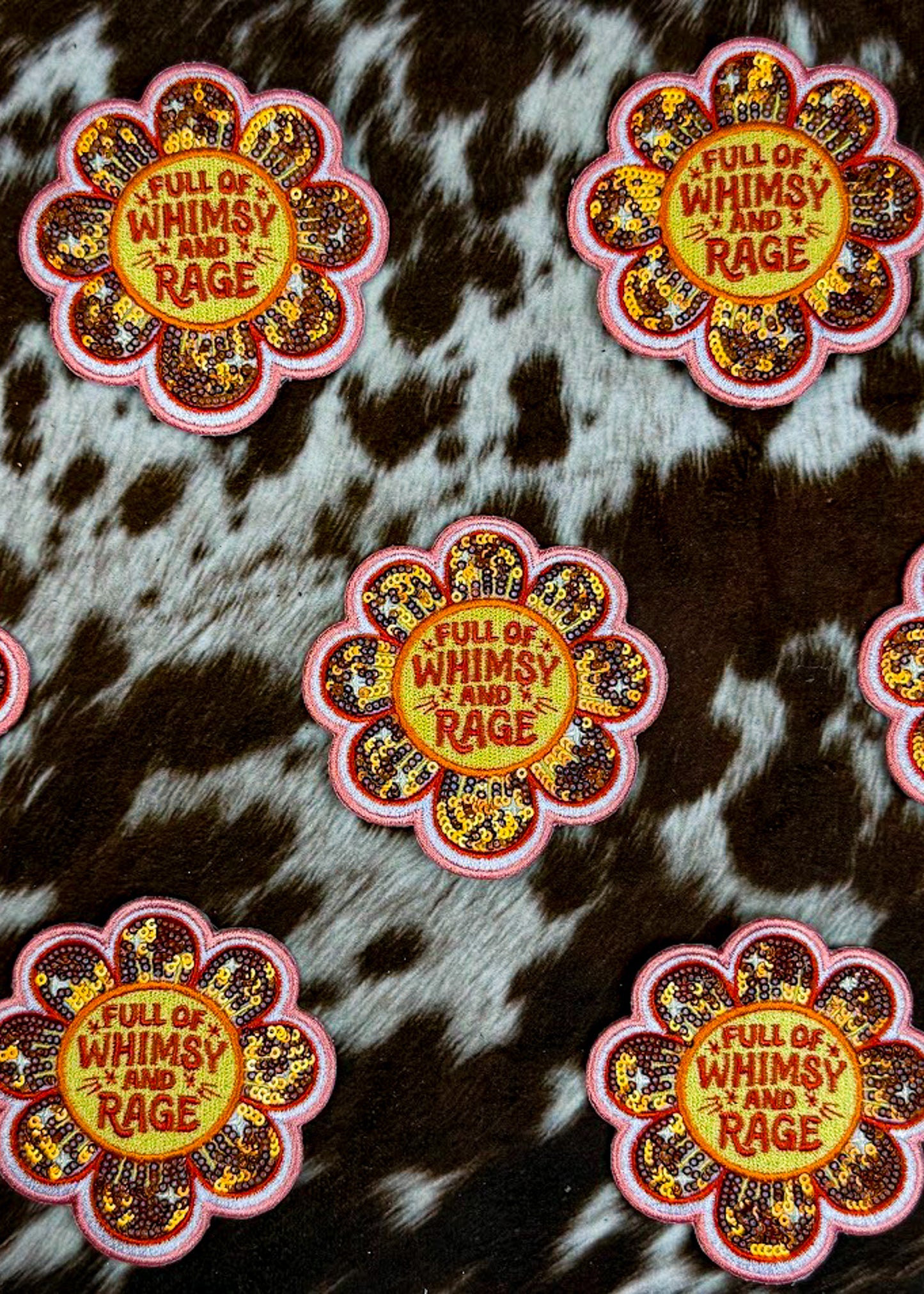 Whimsy and Rage Sequin Patch