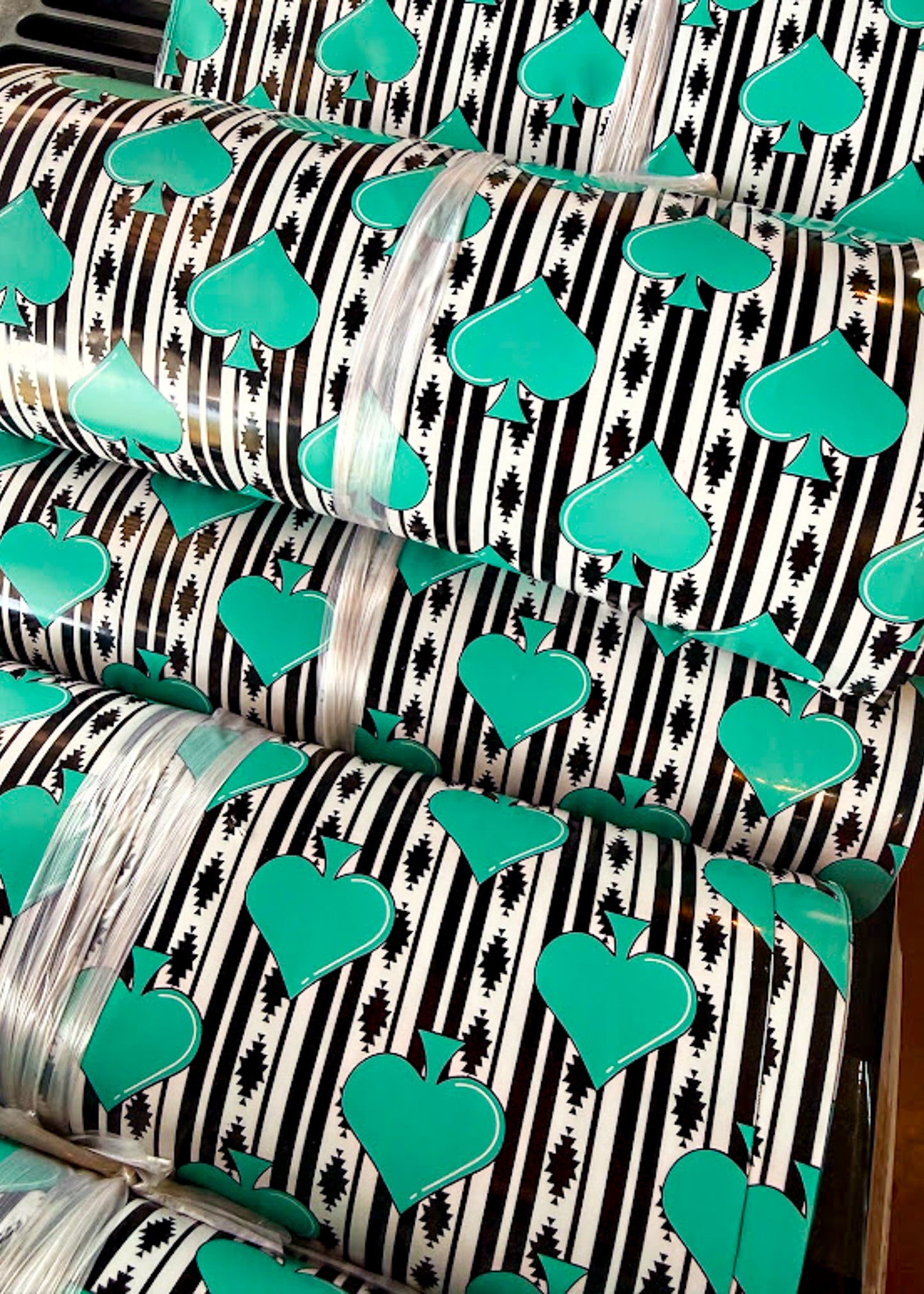 14.5" X 19" Aztec Spade Poly Mailers