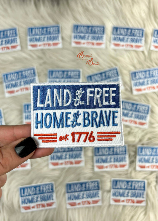 Land of the Free Patch adhesive patch Sorrel South