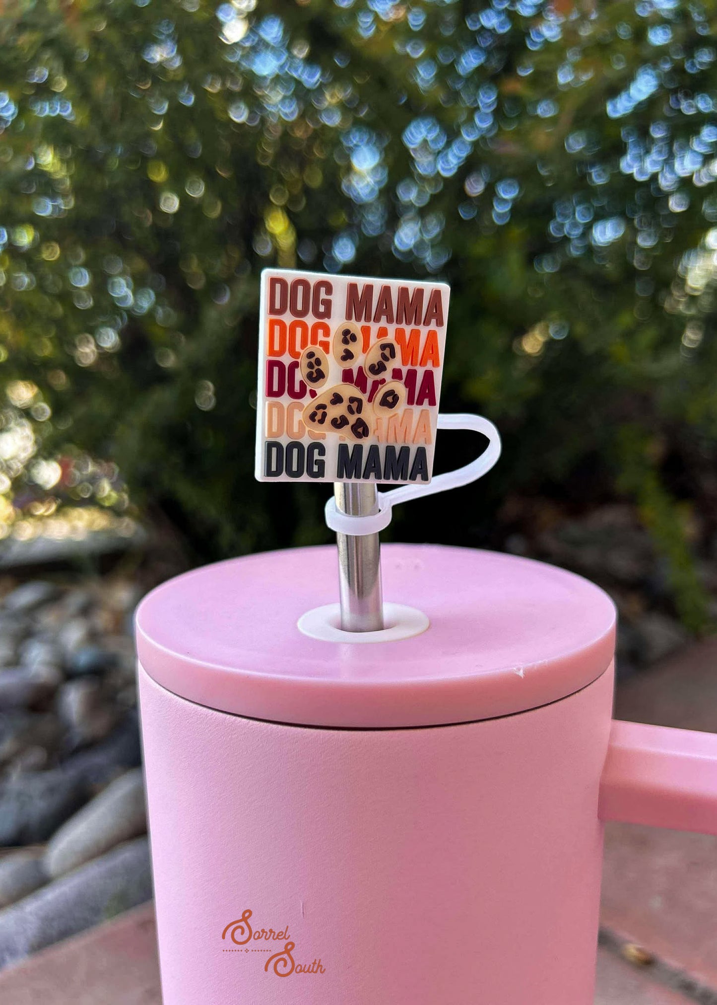Dog Mama Straw Cover straw cover Sorrel South
