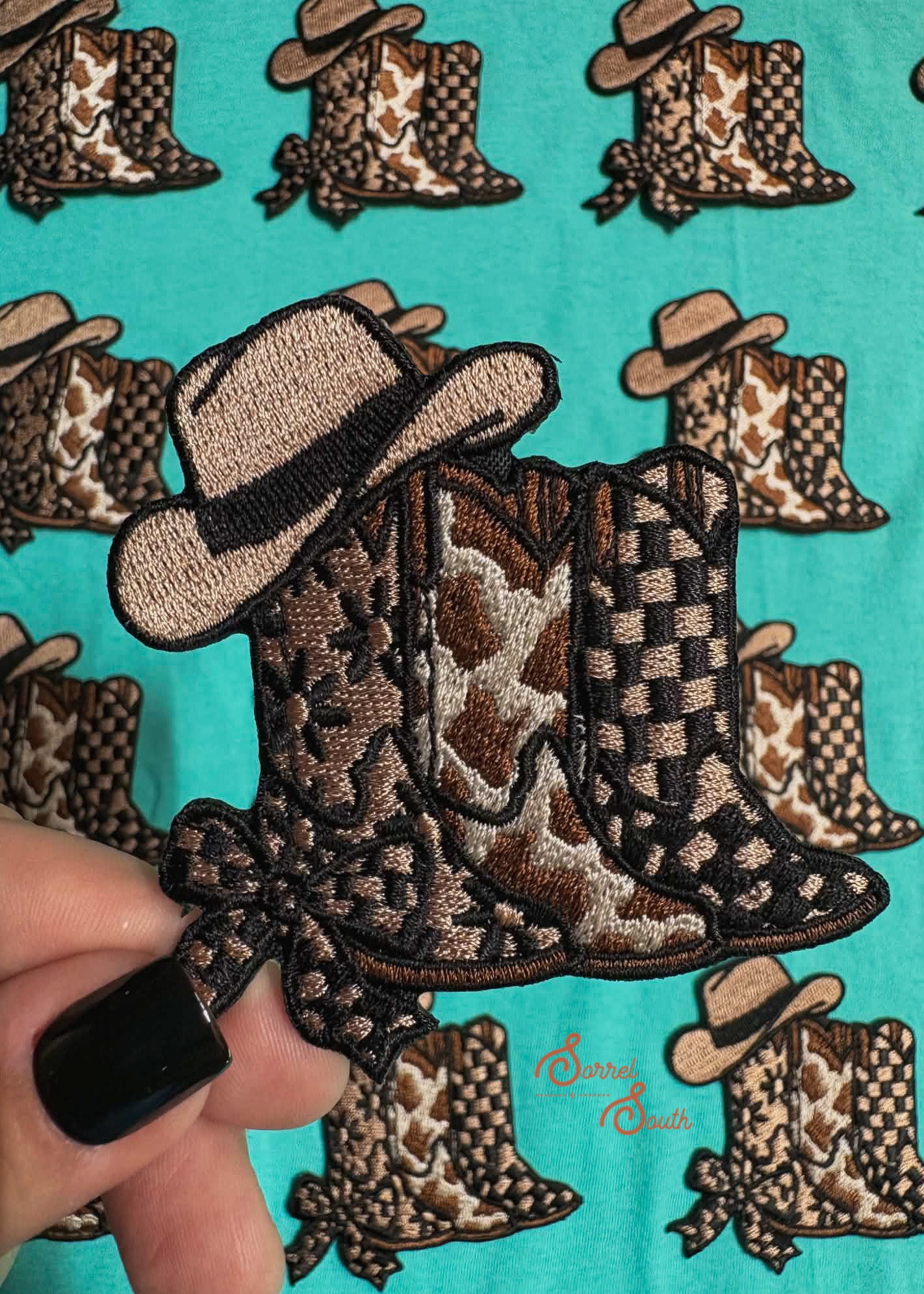 Cute Boots adhesive patch Sorrel South