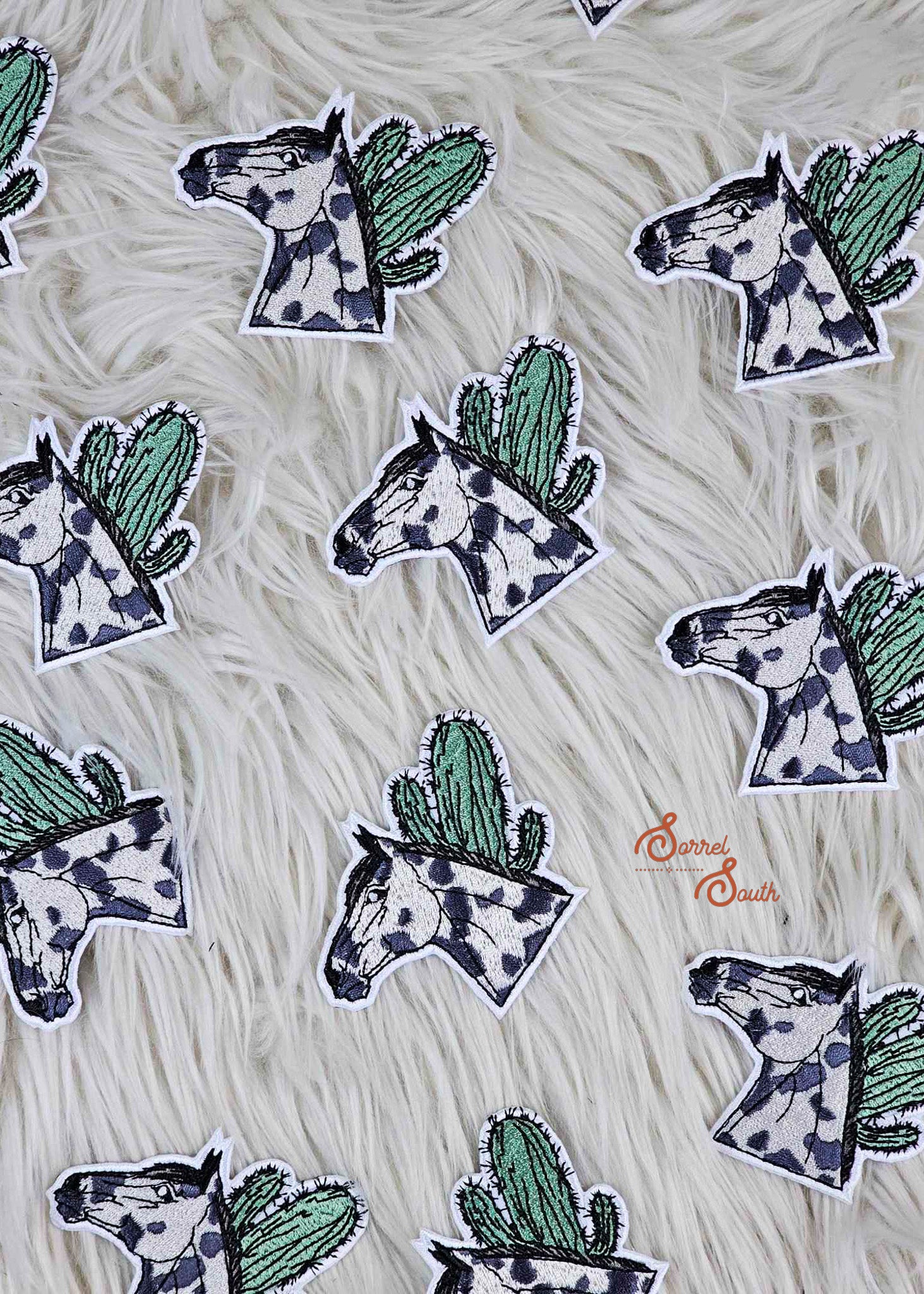 Appy Cactus Patch, wholesale iron on patch