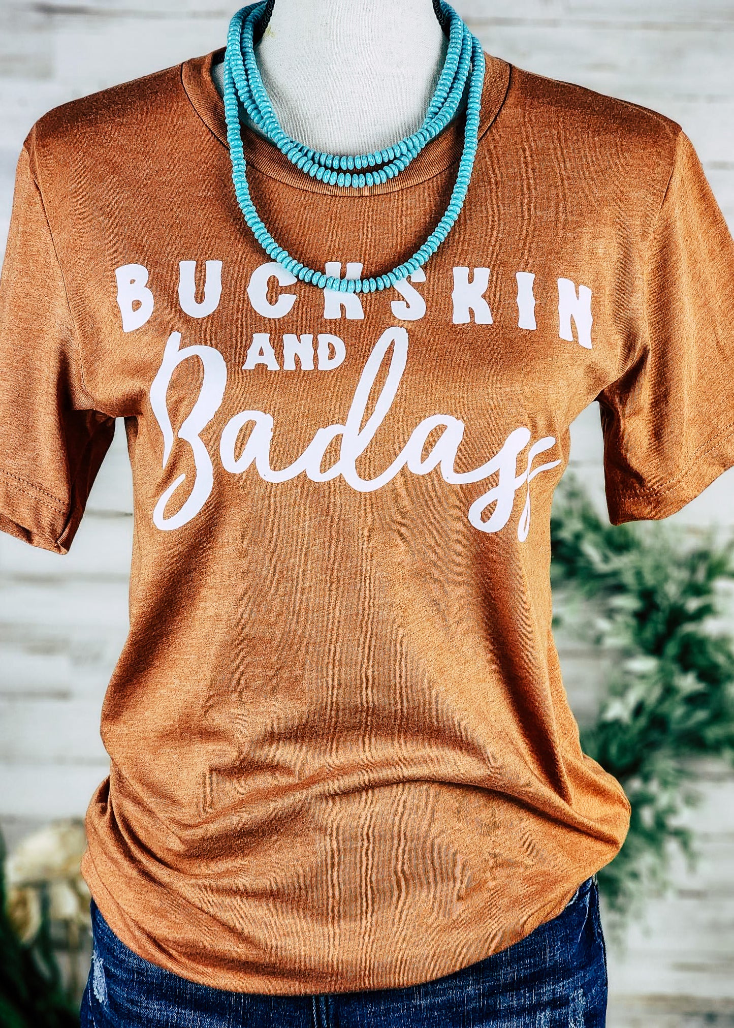 Buckskin & Badass Screenprint Transfer