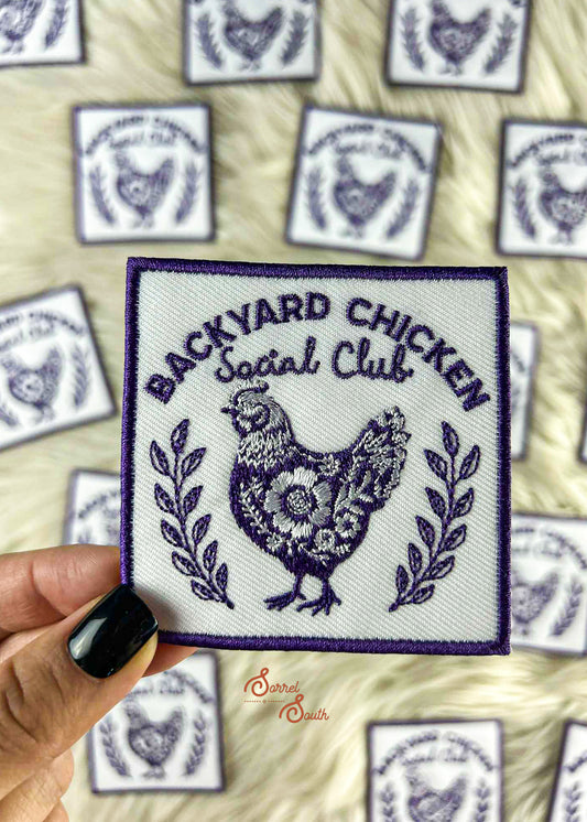 Backyard Chicken Club Patch adhesive patch Sorrel South