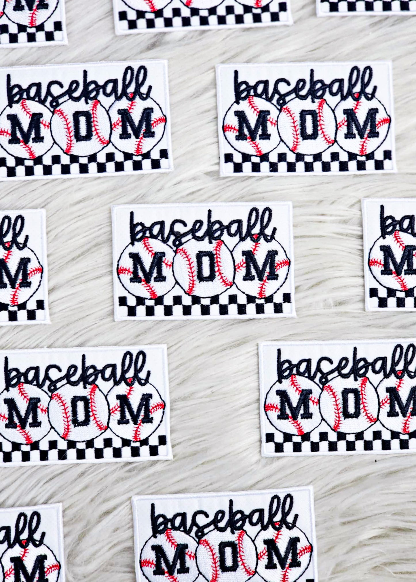 Baseball Mom Patch