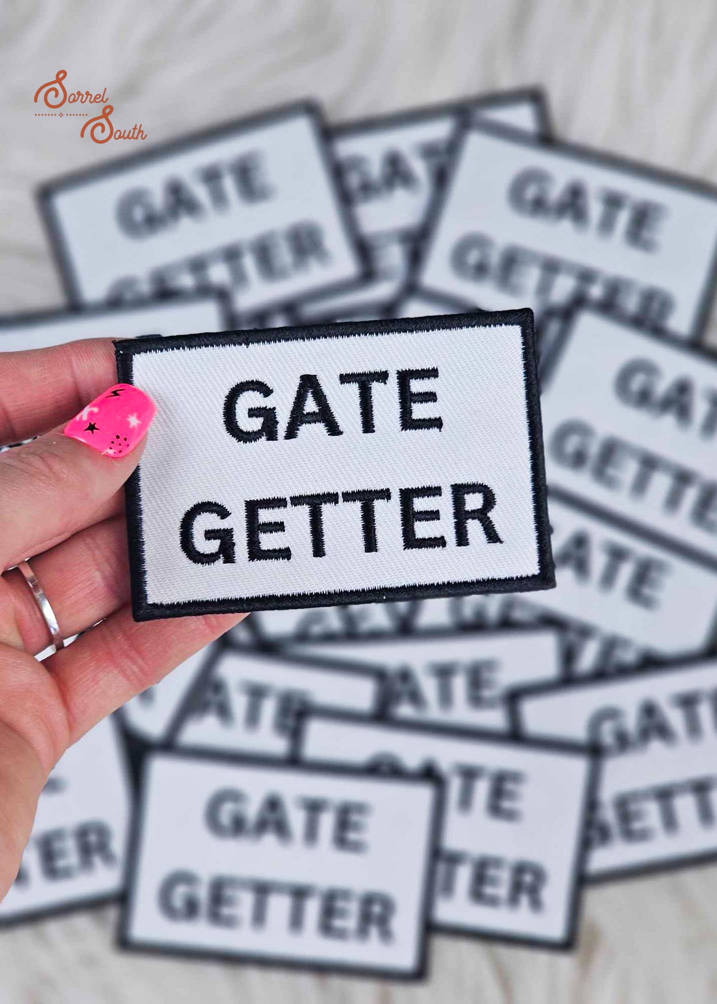 Black & White Gate Getter Patch