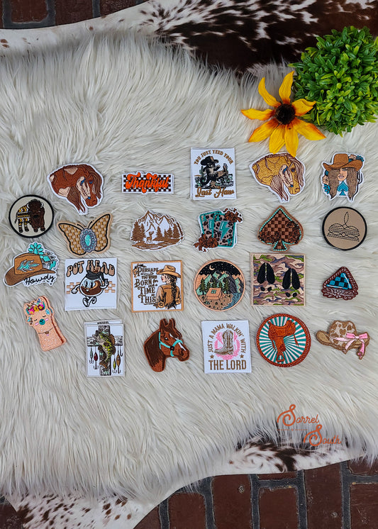 Brown Patch Bundle Pack of 46 Patch Bundles Sorrel South