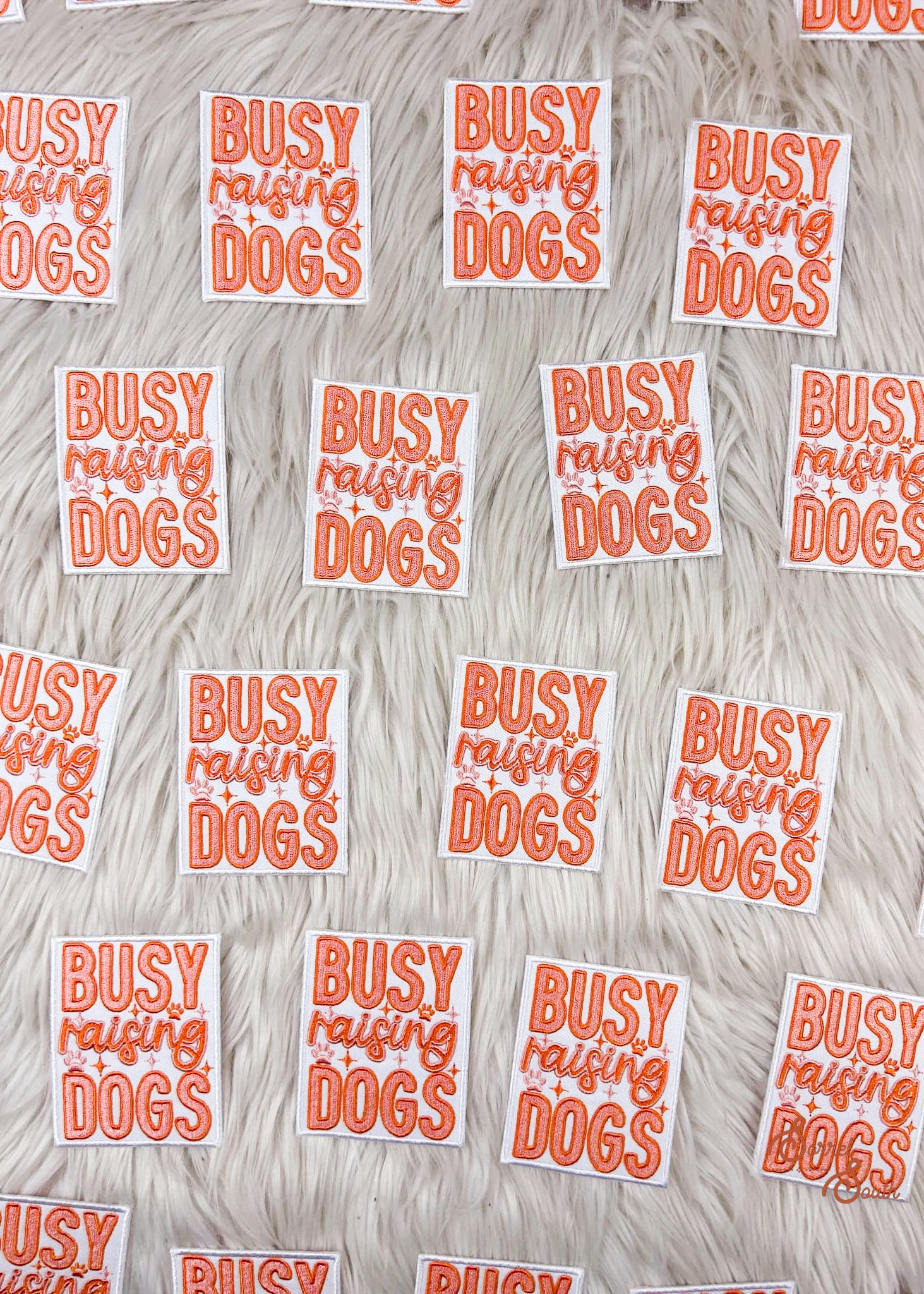 Busy Raising Dogs Patch adhesive patch Sorrel South
