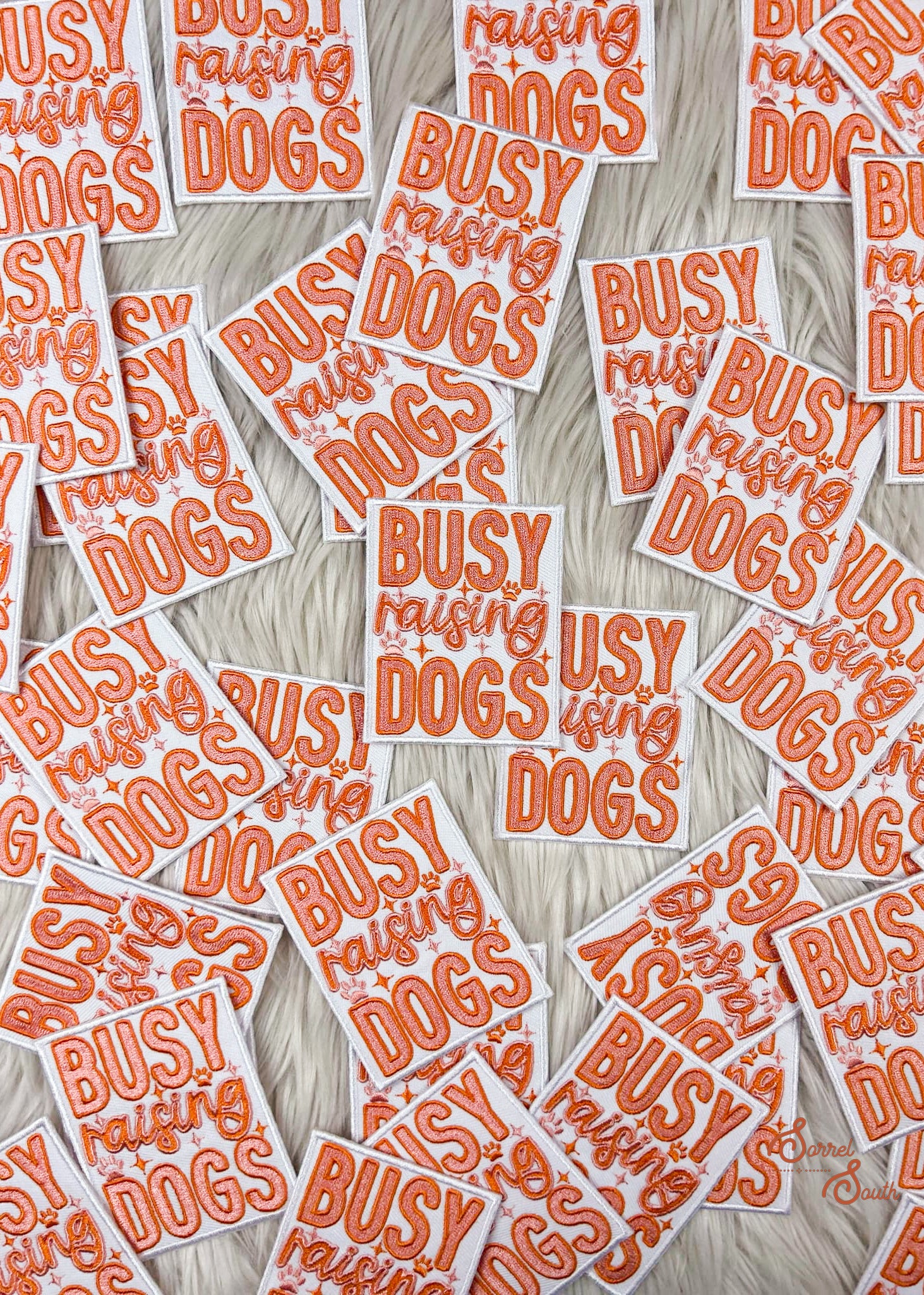 Busy Raising Dogs Patch adhesive patch Sorrel South