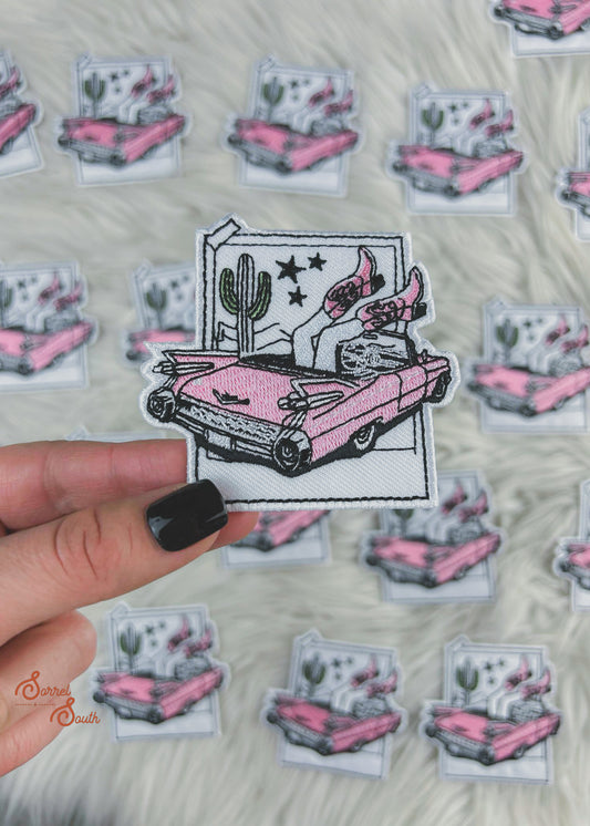 Classic Car & Boots Patch adhesive patch Sorrel South