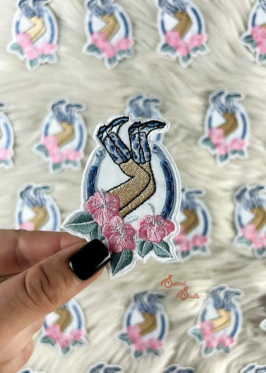 Horseshoe & Boots Patch adhesive patch Sorrel South