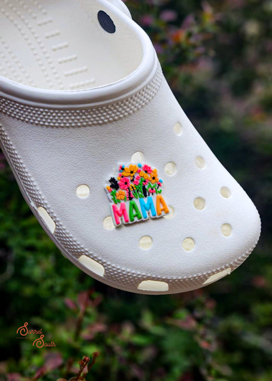Floral Mama Shoe Charm