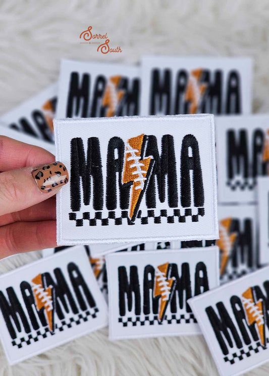 Football Mama Patch, iron on patches