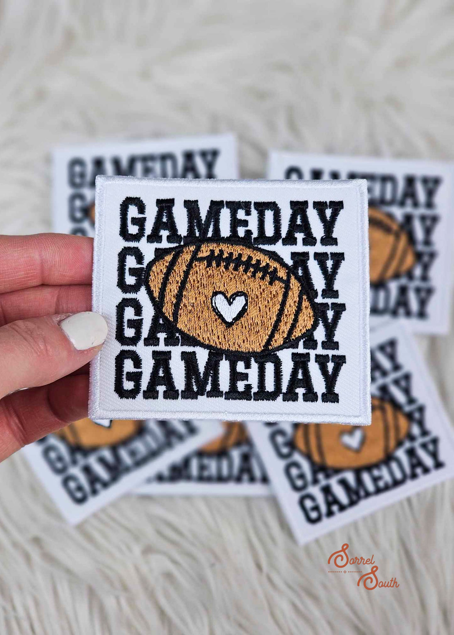 Game Day Patch, wholesale iron on patch