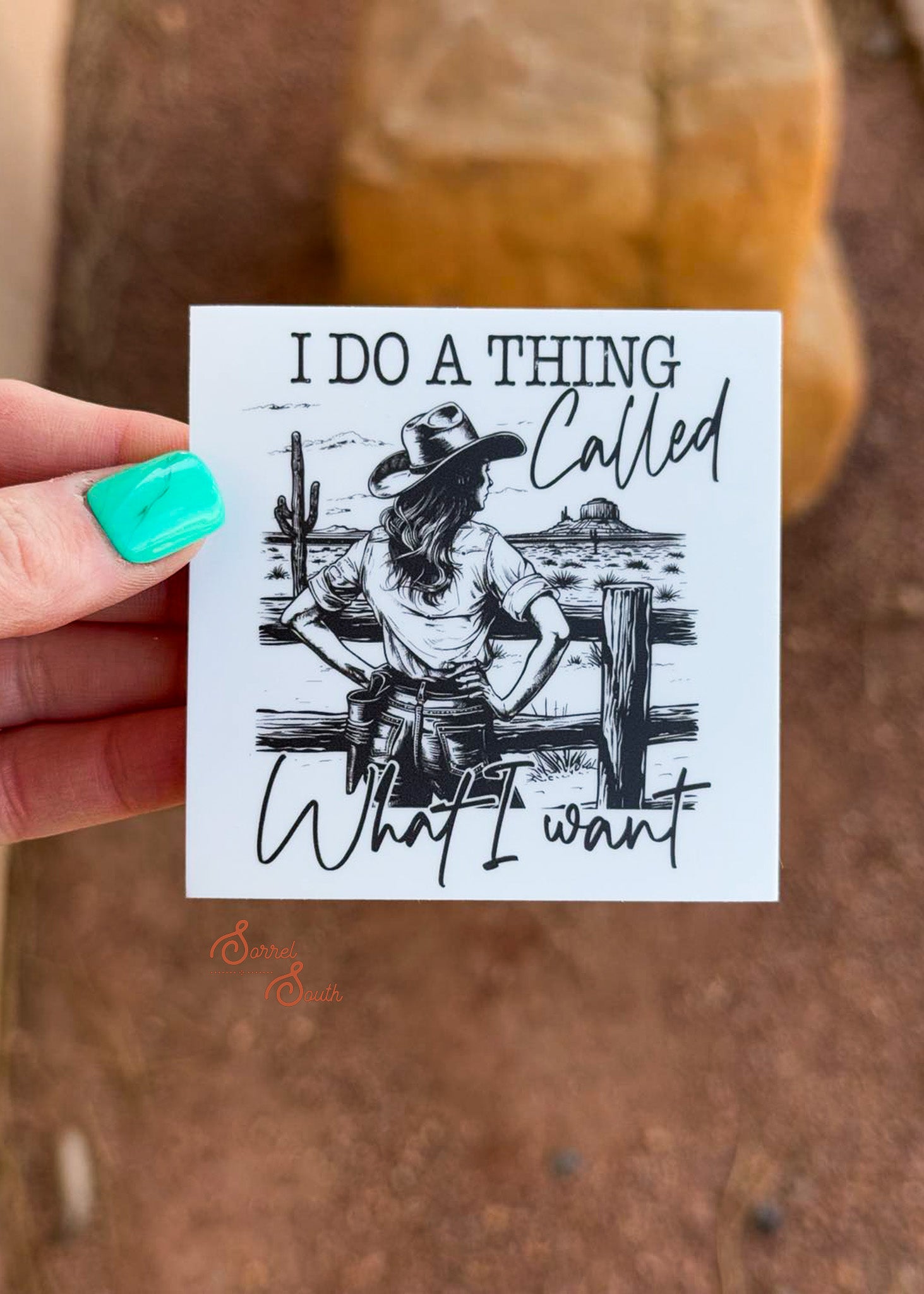 I Do What I Want Sticker - Pack of 5 – Sorrel South