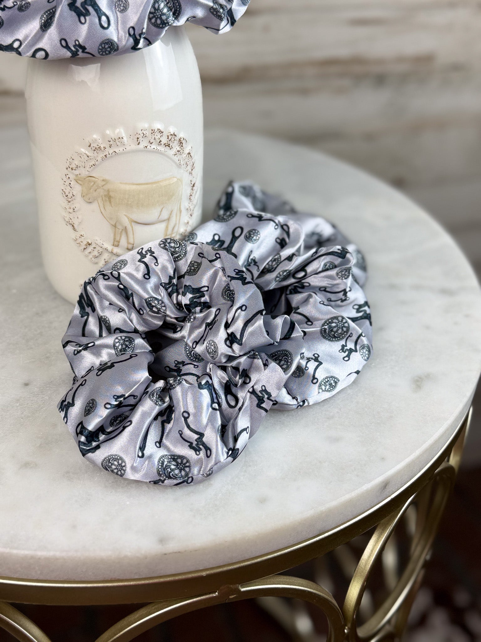 Western Bits Silky Scrunchie Scrunchie Sorrel South