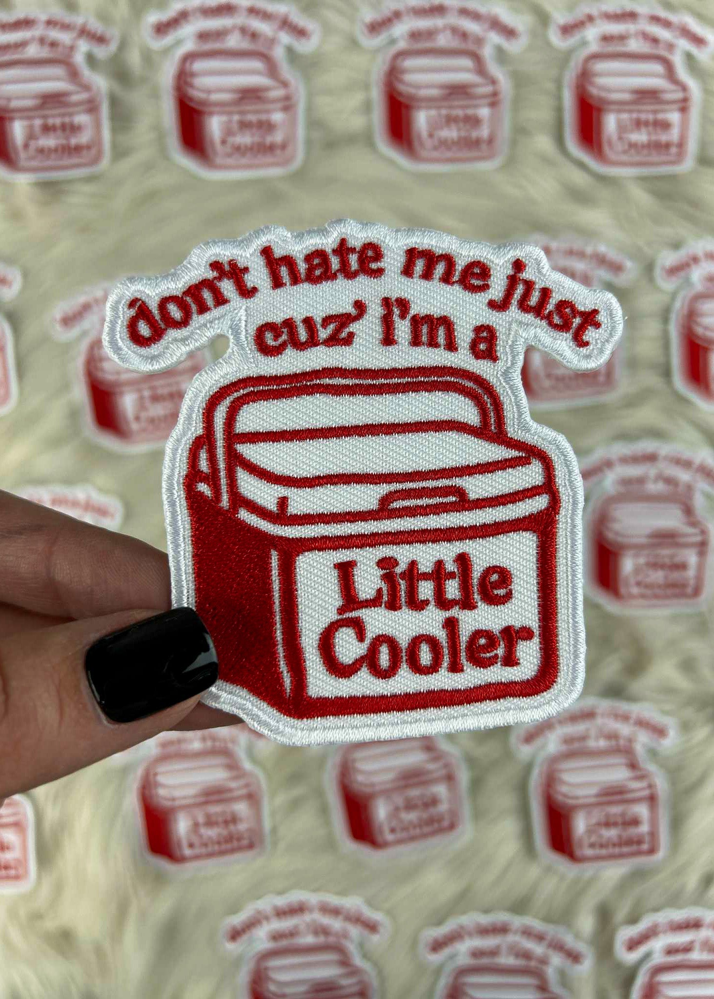 Just A Little Cooler Patch adhesive patch Sorrel South