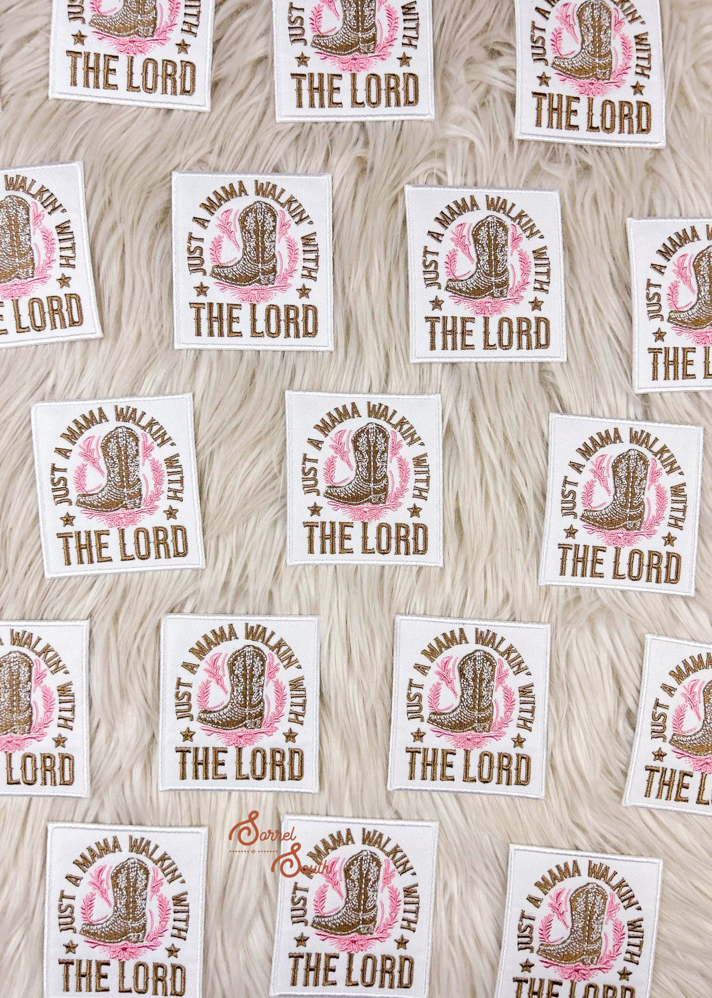 Mama Walkin With The Lord Patch adhesive patch Sorrel South