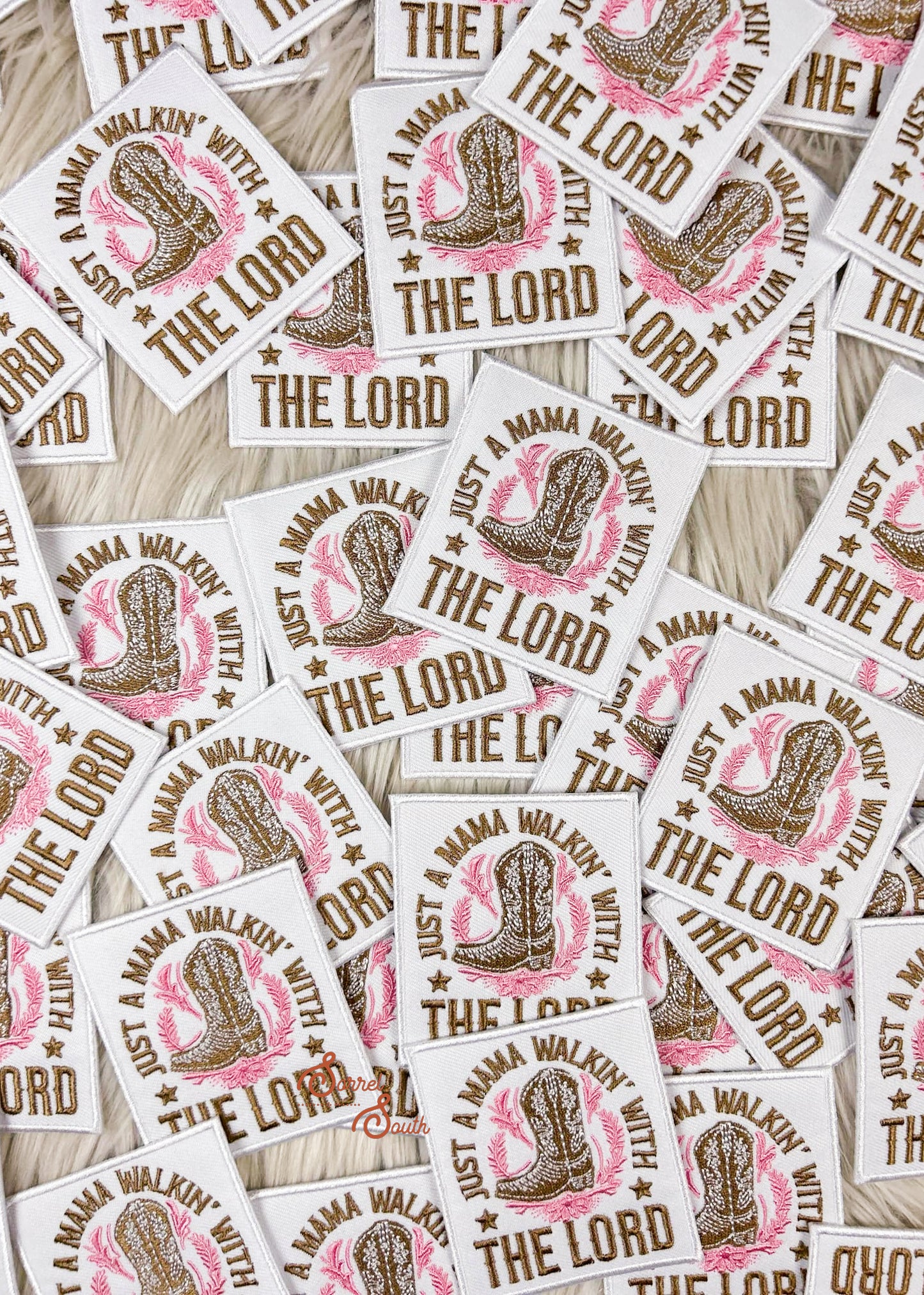 Mama Walkin With The Lord Patch adhesive patch Sorrel South