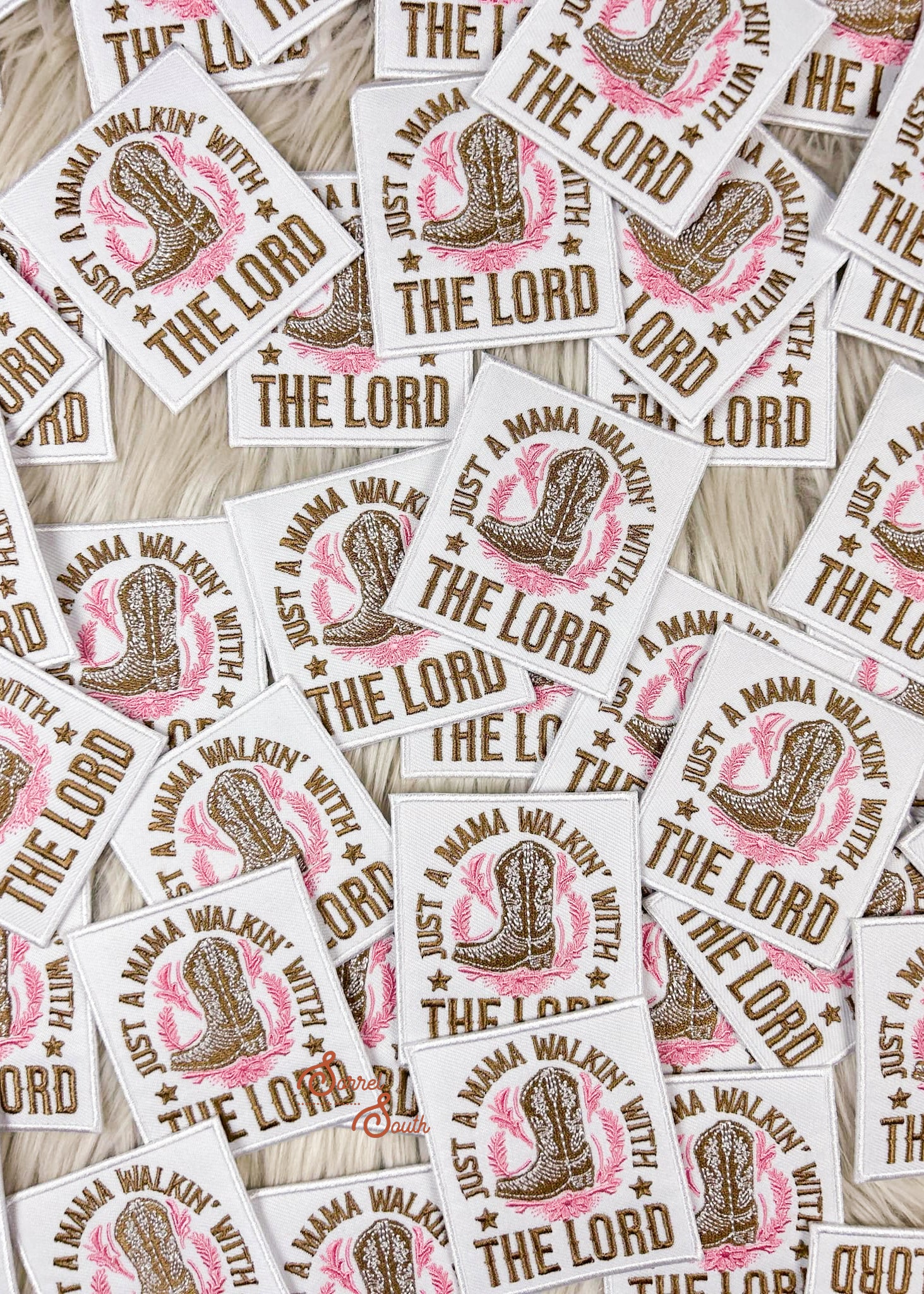 Mama Walkin With The Lord Patch adhesive patch Sorrel South