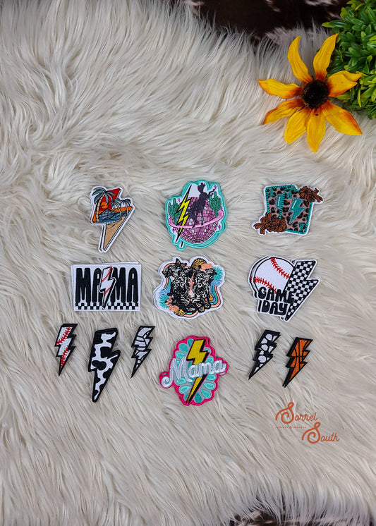 Lightning Bolt Patch Bundle Pack of 24 Patch Bundles Sorrel South