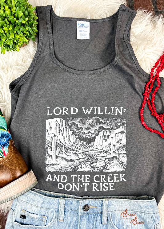 Lord Willin' & Creek Don't Rise Transfer screenprint transfer Sorrel South