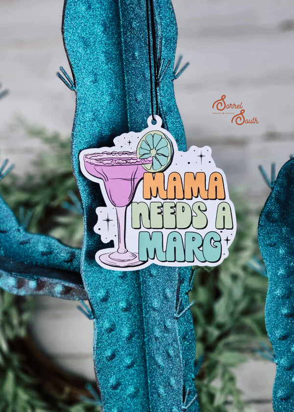 Mama Needs A Marg Car Air Freshener Lavender Sorrel South