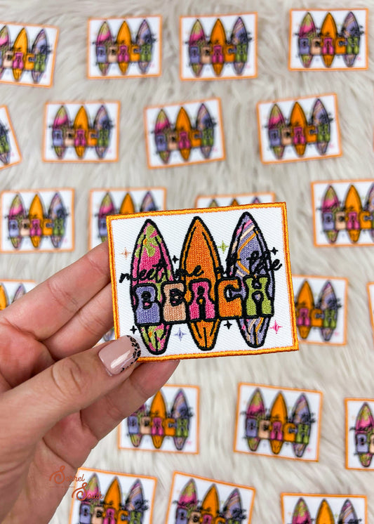 Meet Me At The Beach Patch adhesive patch Sorrel South