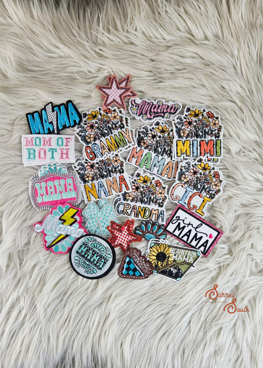 Mom and Grandma Patch Bundle Pack of 36 Patch Bundles Sorrel South