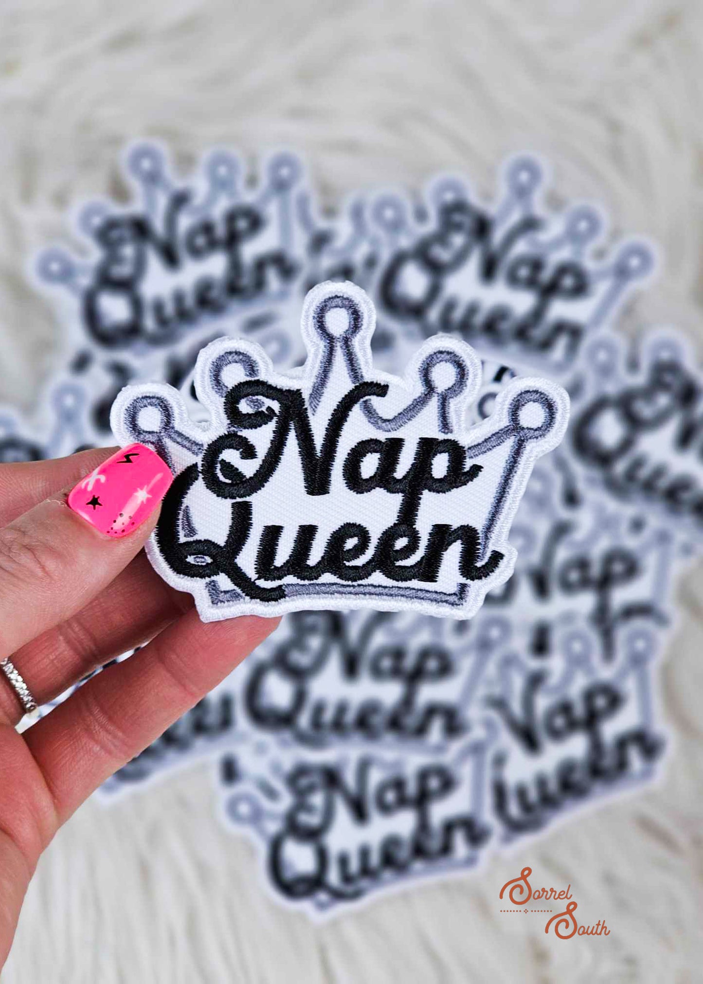 Nap Queen Patch, wholesale iron on patches