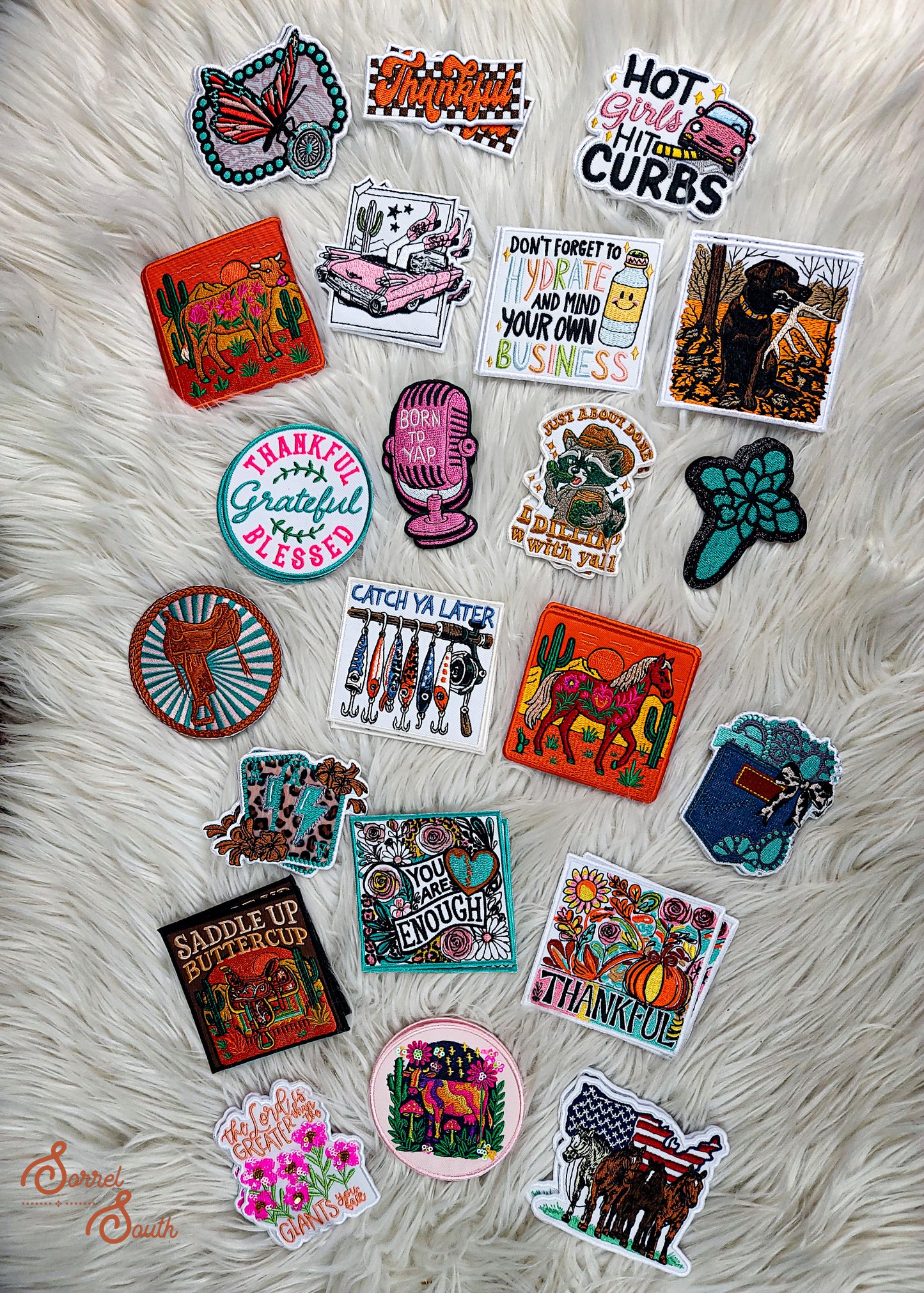 New Arrival Patch Bundle Pack of 44 Patch Bundles Sorrel South