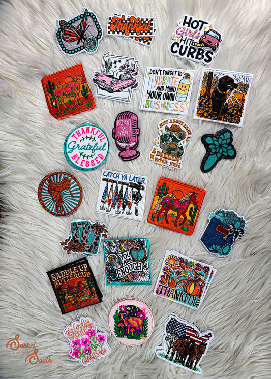 New Arrival Patch Bundle Pack of 44 Patch Bundles Sorrel South