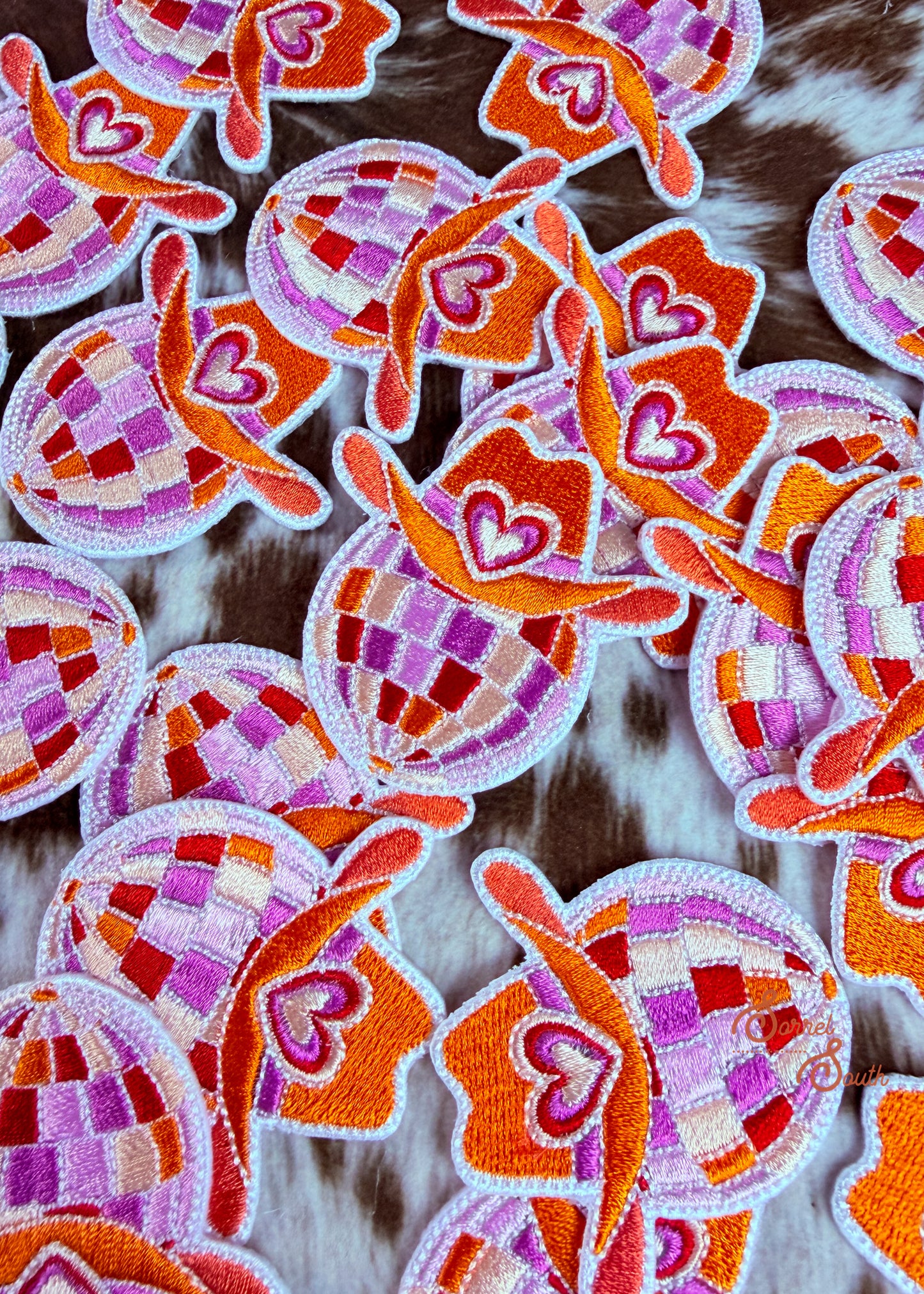 Disco Cowgirl Patch adhesive patch Sorrel South
