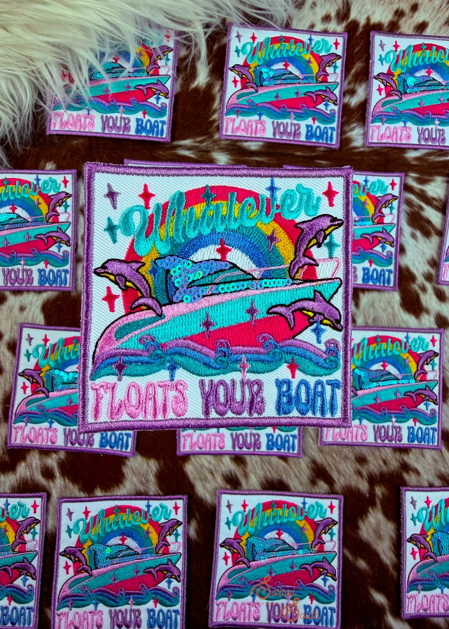Whatever Floats Your Boat Patch adhesive patch Sorrel South