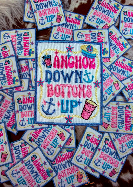 Anchors Down Bottoms Up Patch adhesive patch Sorrel South