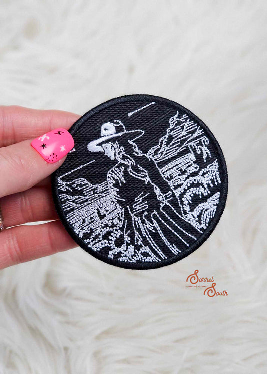 Prairie Girl Heat Adhesive Patch