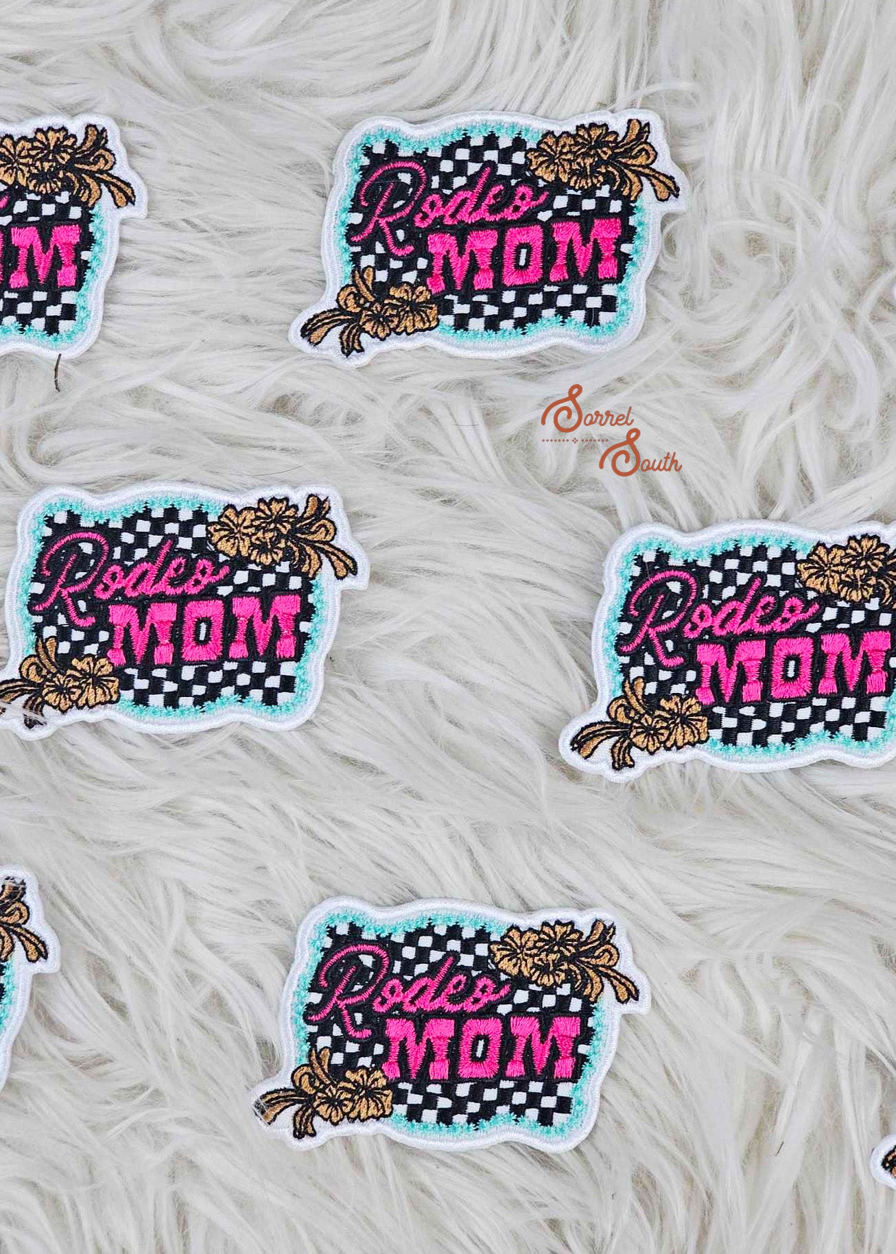 Rodeo Mom Patch, wholesale iron on patch