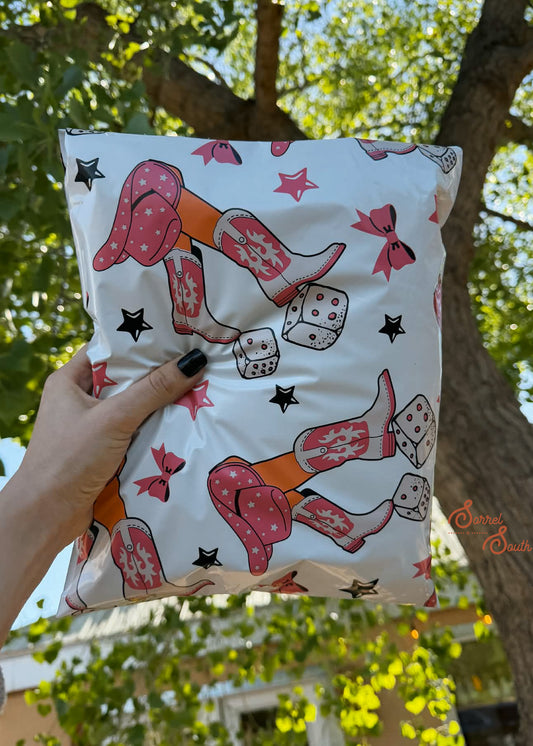 10" x 13" Roll The Dice Poly Mailers poly mailer Sorrel South