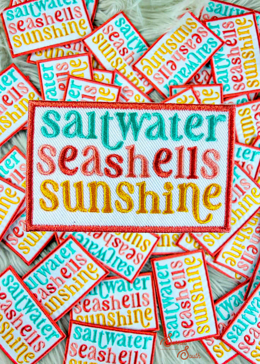 Saltwater Seashells Sunshine Patch adhesive patch Sorrel South