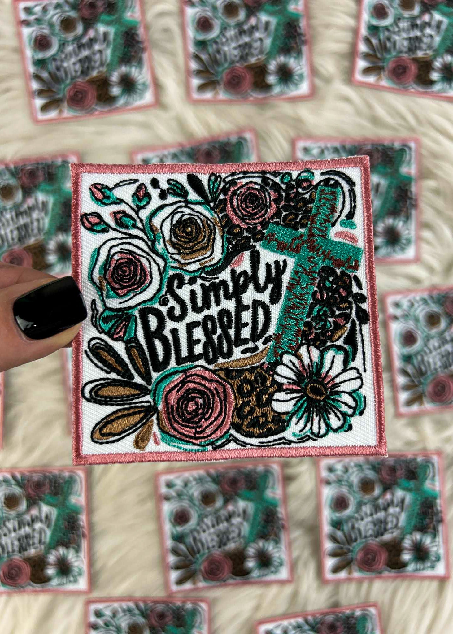 Simply Blessed Patch adhesive patch Sorrel South