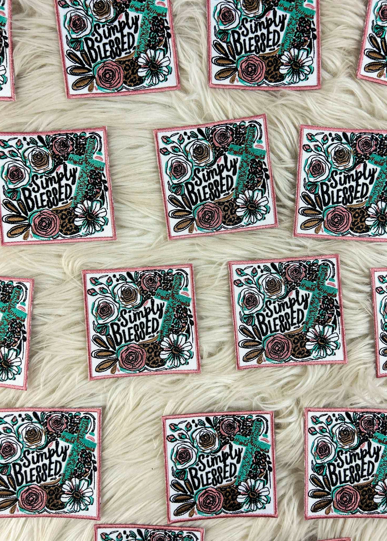 Simply Blessed Patch adhesive patch Sorrel South