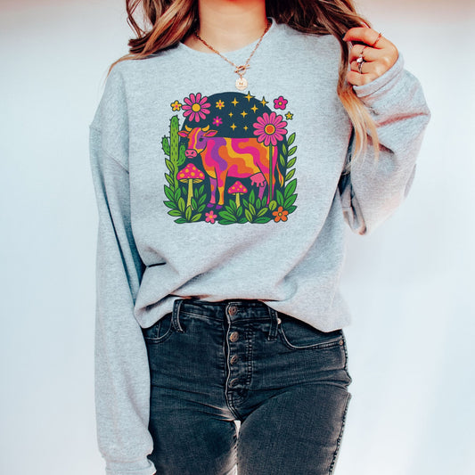 Retro Cow PNG PNG Western Design Sorrel South