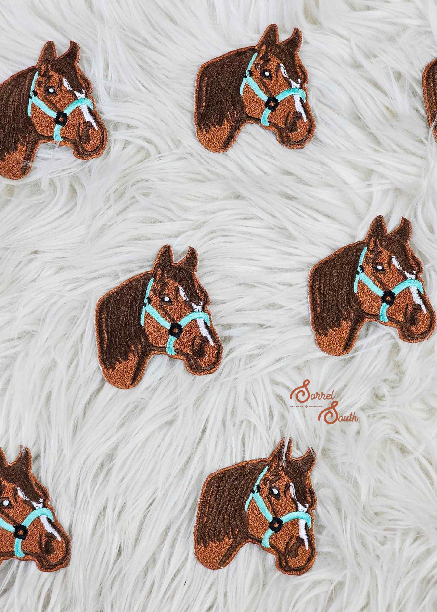 Sorrel Horse Patch, wholesale iron on patch