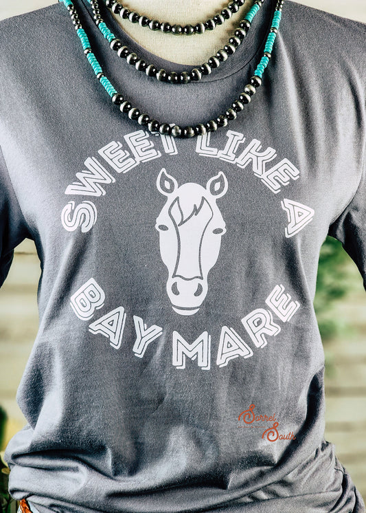 Sweet Like a Bay Mare Screenprint Transfer screenprint transfer Sorrel South